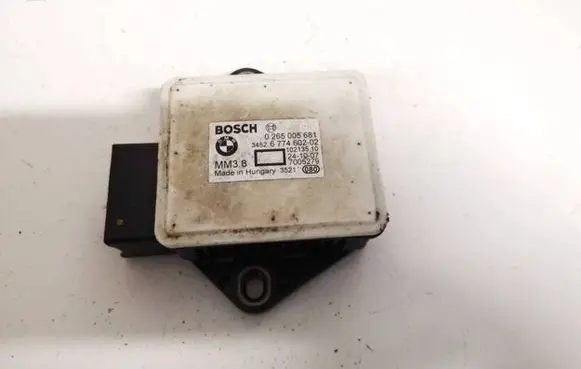 ESP acceleration yaw rate sensor