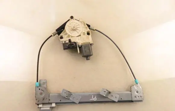 Peugeot 407 Rear door window regulator with motor 0130822200