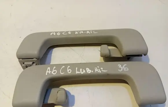 Audi A6 S6 C6 4F Rear interior roof grab handle 8P0857607C