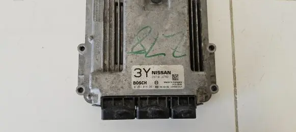 Nissan Qashqai+2 Engine control unit/module 23710JD78D 1039S21017 0281014361