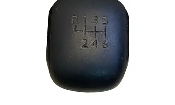 Gear lever shifter trim leather/knob