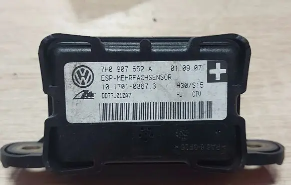 Audi Q7 4L ESP acceleration yaw rate sensor 7H0907652A