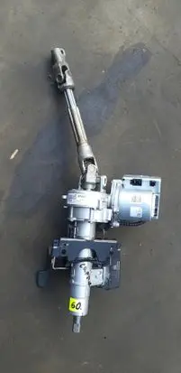 Steering wheel axle