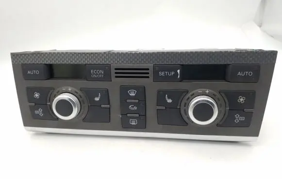 Audi A6 S6 C6 4F Climate control unit 4F2820043J 4F0910043 5HB00883316