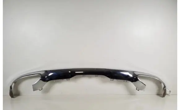 Rear bumper trim bar molding