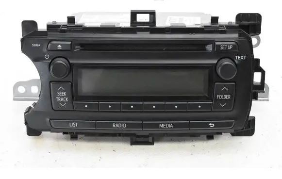 Toyota Yaris Radio/CD/DVD/GPS head unit 861200D640