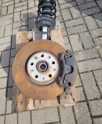 Volkswagen Tiguan Front wheel hub spindle knuckle 5QF412021QJ