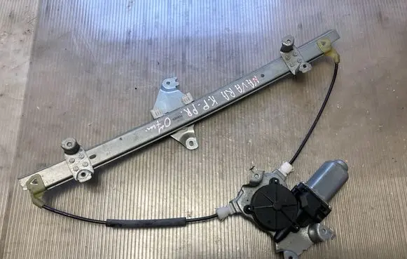 Nissan Navara D40 Front door window regulator with motor 400849 0849