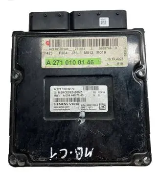 Mercedes-Benz C W204 Engine control unit/module A2710100146 A2711502279 A0044467540