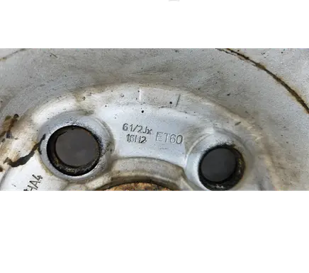 Volkswagen Crafter R16 spare wheel 