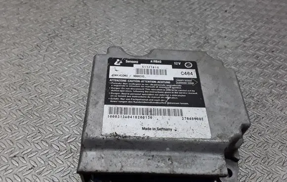 Fiat Stilo Airbag control unit/module 51711815 5WK43341