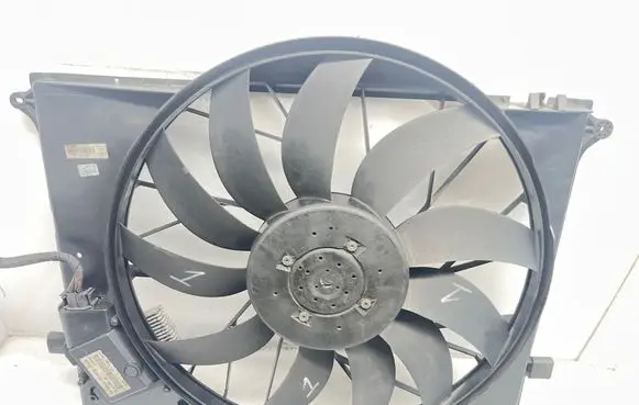 Mercedes-Benz S W220 Electric radiator cooling fan G128Y27 9EW351040091