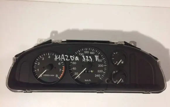 Mazda 323 F Speedometer (instrument cluster) 719070 BE7G55430