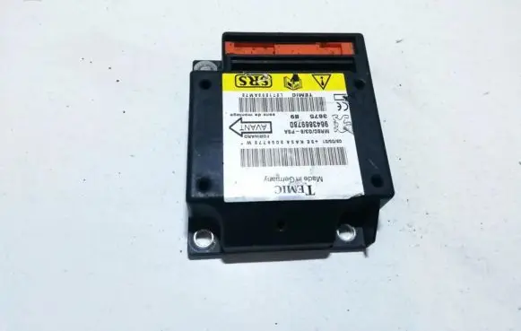 Peugeot 607 Airbag control unit/module 9643869780