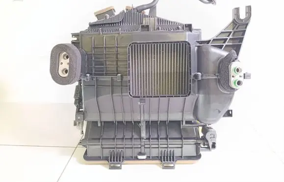 Interior heater climate box assembly