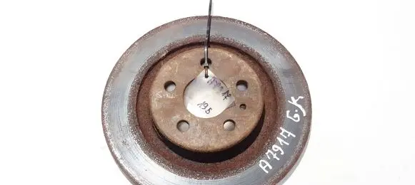 Fiat Ulysse Rear brake disc neventiliuojamas