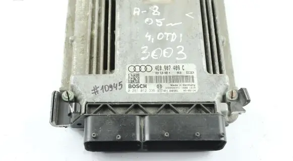 Audi A8 S8 D3 4E Engine control unit/module 4E0907409C 4E0910409H