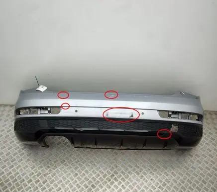 Audi Q3 8U Rear bumper 8U0807819A 8U0807067F