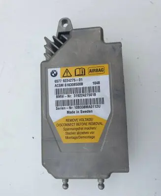 BMW 7 F01 F02 F03 F04 Airbag control unit/module 9224275 618308500B 319224275018