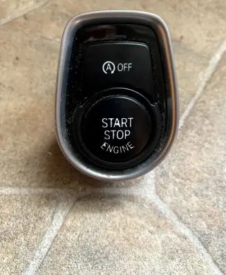 BMW 1 F20 F21 Engine start stop button switch 9250734