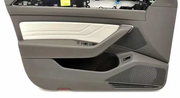 Front door card panel trim
