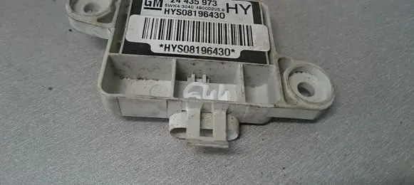 Opel Astra G Airbag deployment crash/impact sensor 24435973 5WK43040