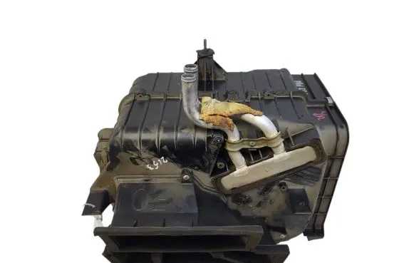 Interior heater climate box assembly