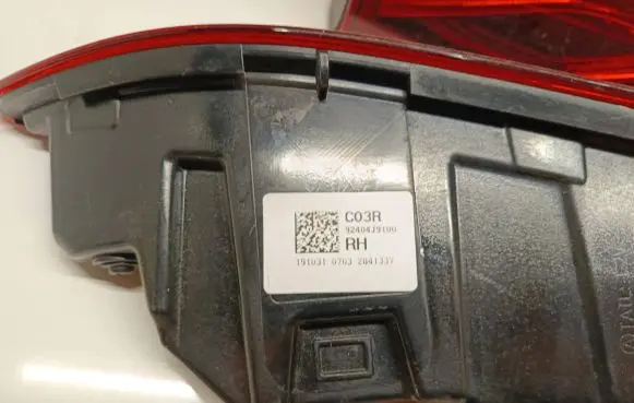 Hyundai Kona I Tailgate rear/tail lights 92404J9100 1910310703 2841337
