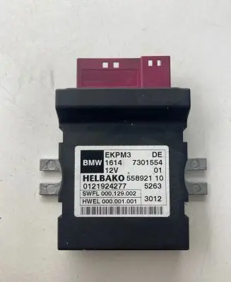 BMW 3 F30 F35 F31 Fuel injection pump control unit/module 7301554 55892110 0121924277