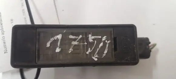 Peugeot 308 Number plate light 9635678580
