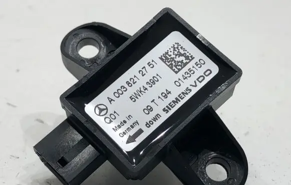 Airbag deployment crash/impact sensor