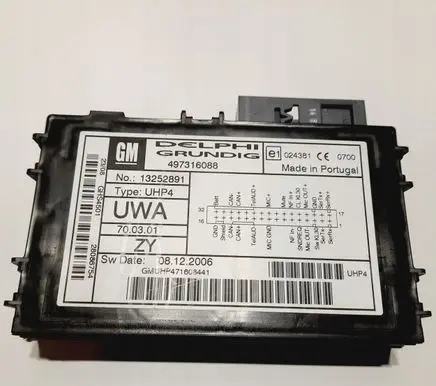 Opel Antara Bluetooth control unit module 13252891