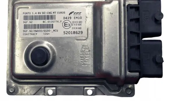 Fiat Punto (176) Engine control unit/module 52018629 9GFN2 D419