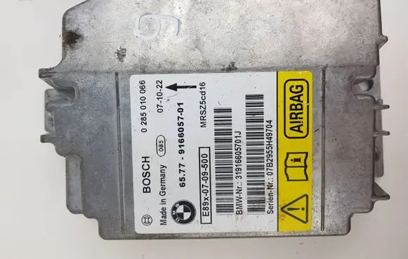 BMW 1 E81 E87 Airbag control unit/module 6577916605701 31916605701J