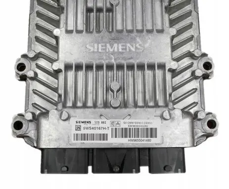 Peugeot 407 Engine control unit/module 9658345080