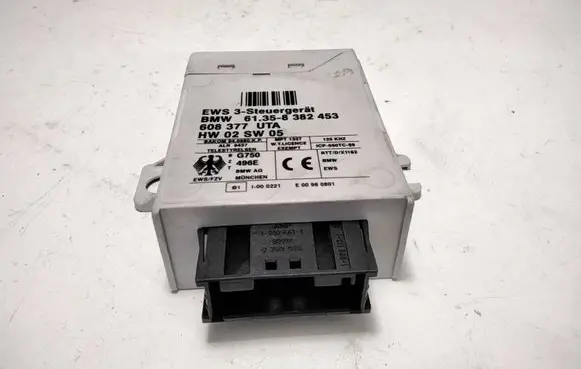 BMW 3 E46 Immobilizer control unit/module 61358382453 608377UTA