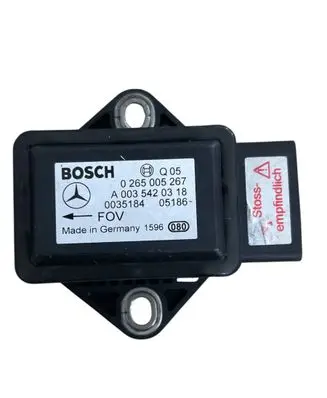 Mercedes-Benz ML W163 ESP acceleration yaw rate sensor 0265005267 0035184 A0035420318