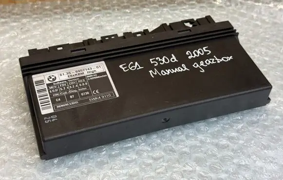 BMW 5 E60 E61 Comfort/convenience module 6957143 61356957143 695714301
