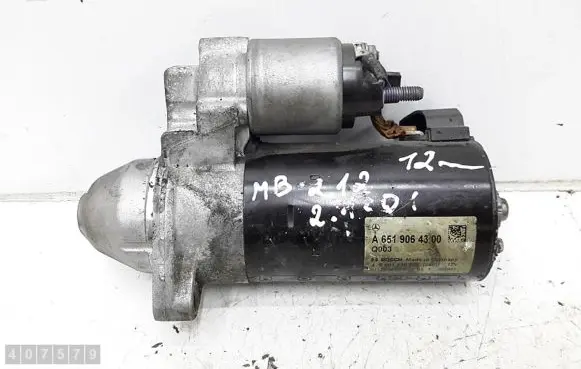 Mercedes-Benz E W212 Starter motor A6519064300