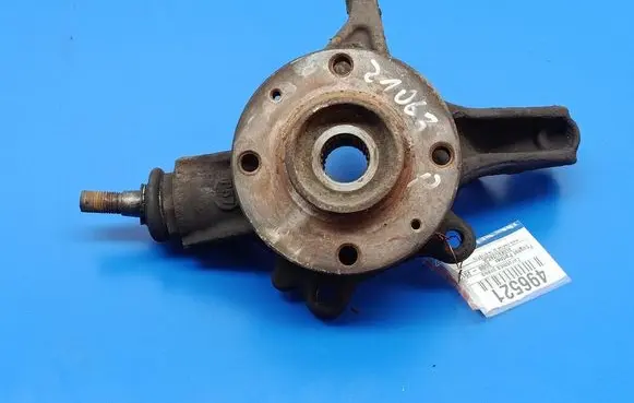 Front wheel hub spindle knuckle