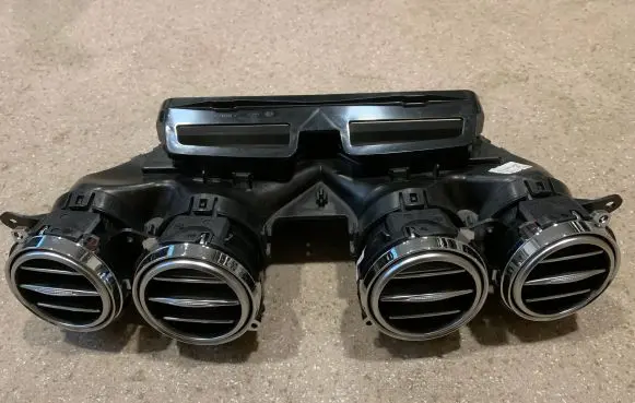 Mercedes-Benz S W222 Dash center air vent grill A2228310445 A2228300754