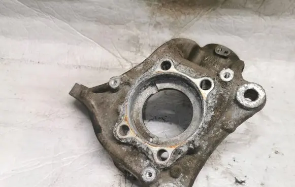 Volkswagen Sharan Front wheel hub spindle knuckle 3C0407258F S7MGG3DE
