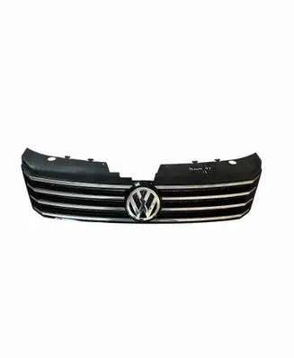 Volkswagen PASSAT B7 Front bumper upper radiator grill 3AA853651