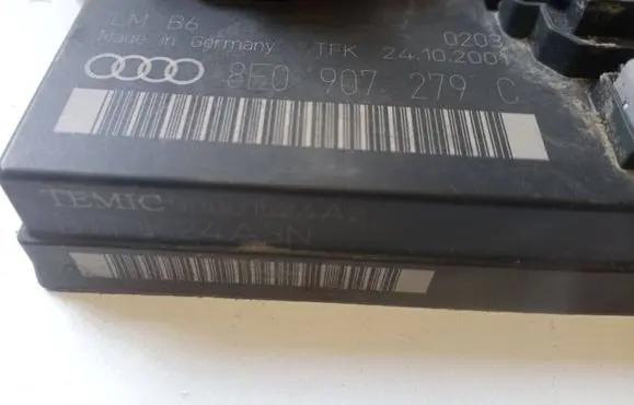 Audi A4 S4 B6 8E 8H Comfort/convenience module 8E0907279C 00001524A2