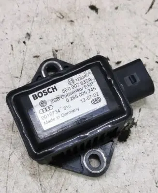Audi A4 S4 B6 8E 8H ESP acceleration yaw rate sensor 8E0907637A 0016734 0265005245