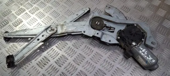 Sliding door window regulator with motor