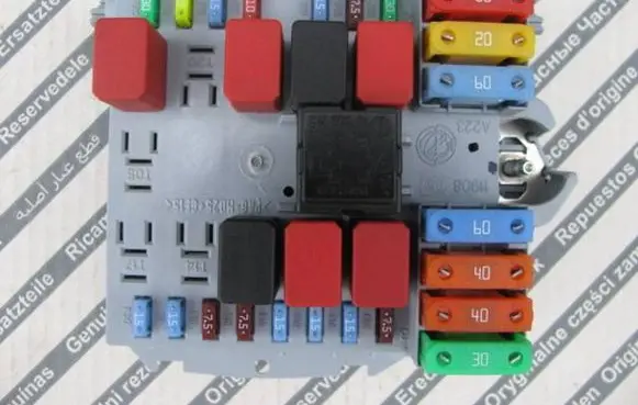 Fiat Ducato Fuse box set 1388590080