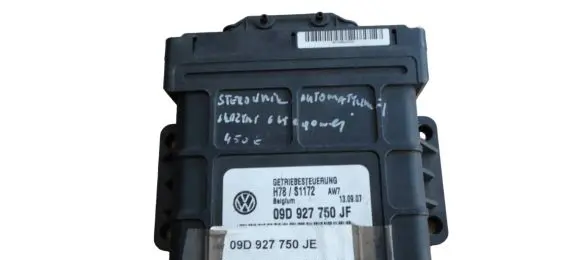Audi Q7 4L Gearbox control unit/module 09D927750JE