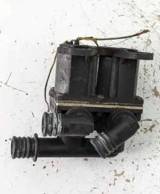Coolant heater control valve