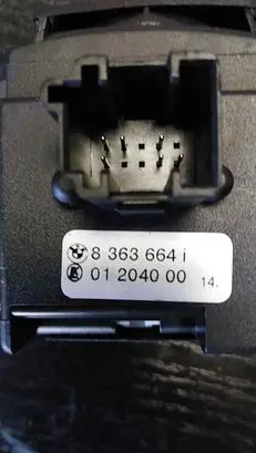 BMW 3 E46 Wiper control stalk 8363664